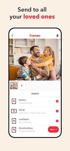 Frameo: Share to photo frames screenshot 3