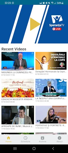 Speranta TV 2.0 screenshot 1