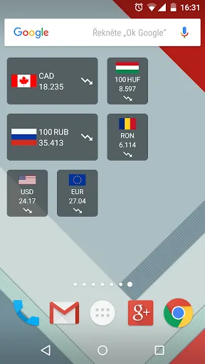 Czech Koruna Exchange Rates screenshot 4