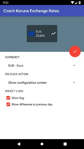 Czech Koruna Exchange Rates screenshot 5