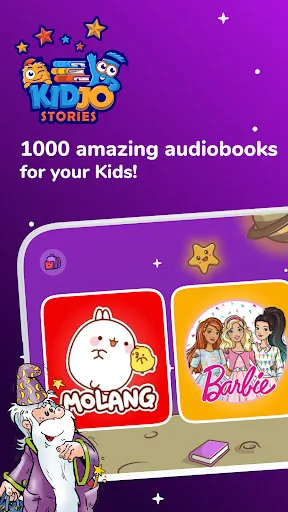 Kidjo Stories: Kids Audiobooks screenshot 1