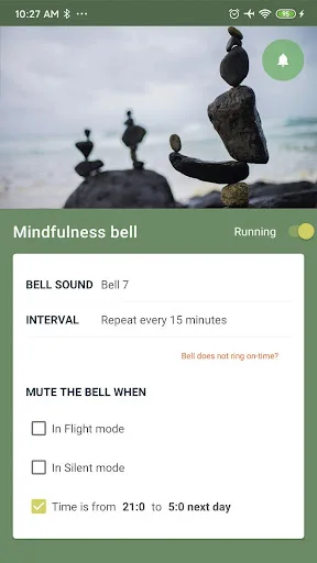 Mindfulness Bell screenshot 1