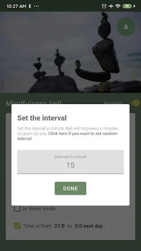 Mindfulness Bell screenshot 3
