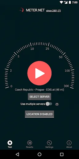 Internet speed test by Meter.n screenshot 4