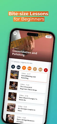 Justin Guitar Lessons & Songs screenshot 3