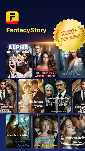 FantacyStory: novels, fictions screenshot 1