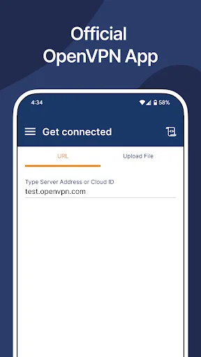 OpenVPN Connect screenshot 1