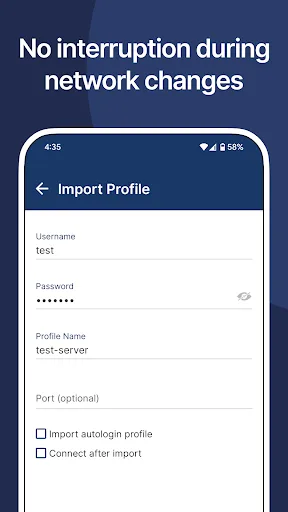 OpenVPN Connect screenshot 3