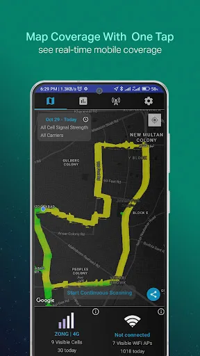 Coverage - Cell and WiFi Test screenshot 3