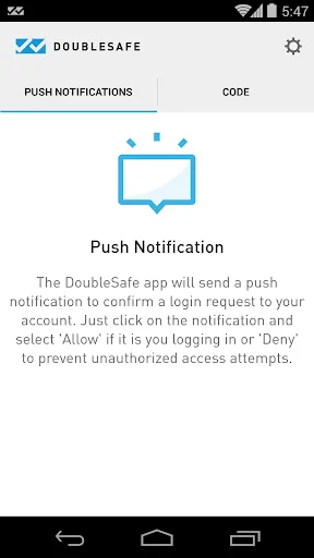 DoubleSafe screenshot 2