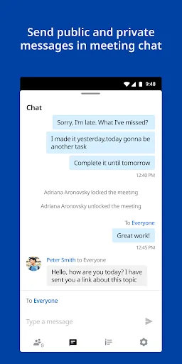 Online Meeting & Conferencing screenshot 5