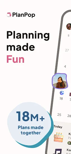 PlanPop: Shared Calendar App screenshot 1