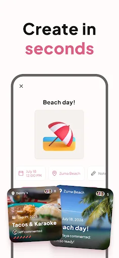 PlanPop: Shared Calendar App screenshot 4