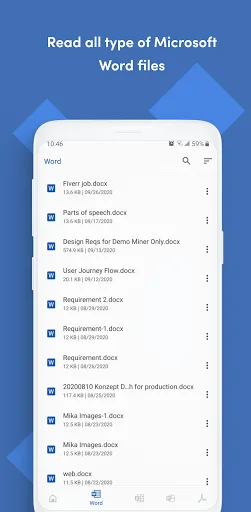 Office Reader - PDF,Word,Excel screenshot 3