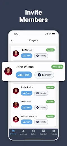 Teamer - Sports Team App screenshot 3