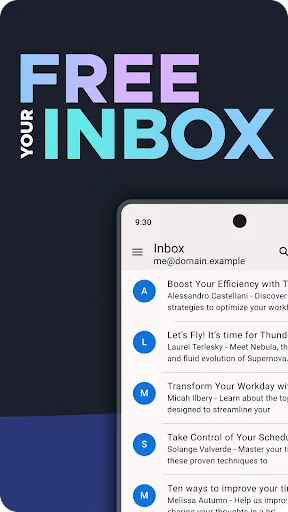 Thunderbird: Free Your Inbox screenshot 1