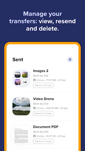 TransferNow screenshot 4