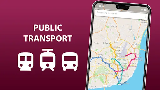 City transport map Porto screenshot 1