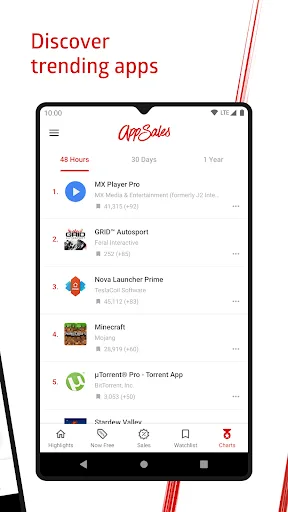 AppSales screenshot 3