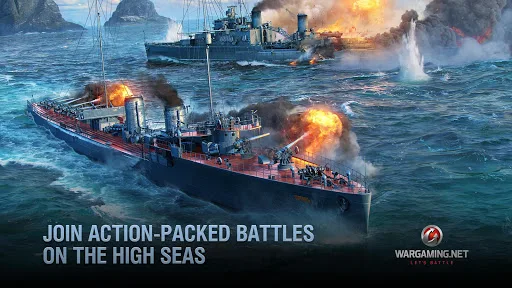 World of Warships Blitz War screenshot 2