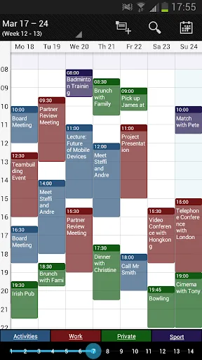 Business Calendar screenshot 2