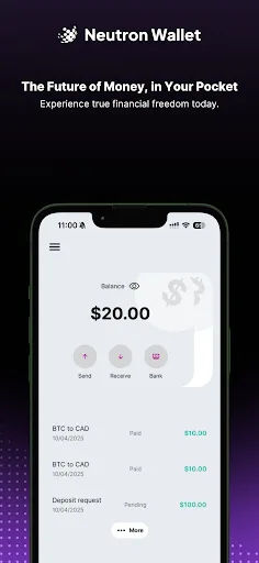 Neutron: LN Bitcoin Wallet screenshot 1