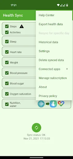 Health Sync screenshot 5