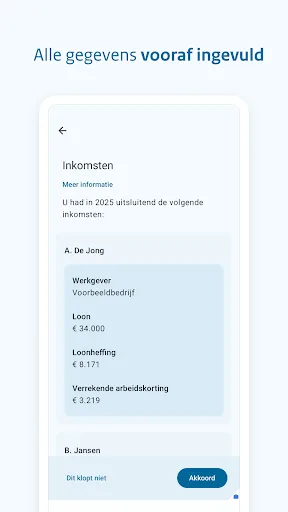 Aangifte Inkomstenbelasting screenshot 3