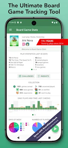 Board Game Stats screenshot 1