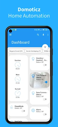 Domoticz screenshot 1