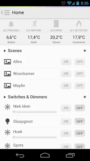 HomeWizard screenshot 1