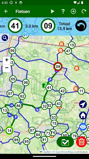 Fietsknoop biking and hiking screenshot 3