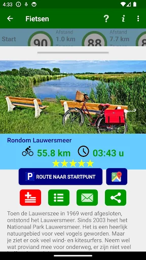 Fietsknoop biking and hiking screenshot 4