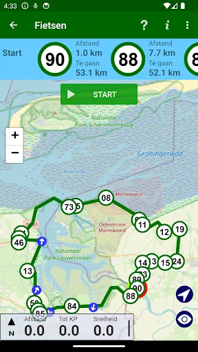 Fietsknoop biking and hiking screenshot 5