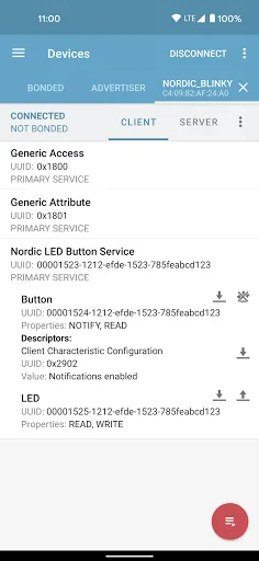nRF Connect for Mobile screenshot 5