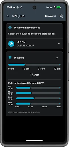 nRF Toolbox for Bluetooth LE screenshot 4