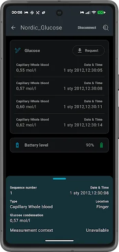 nRF Toolbox for Bluetooth LE screenshot 5