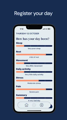 Helfi: Fibromyalgia Tracker screenshot 2