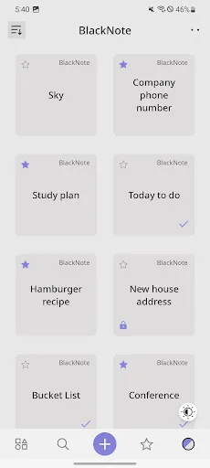 BlackNote: Dark Notes, Notepad screenshot 5