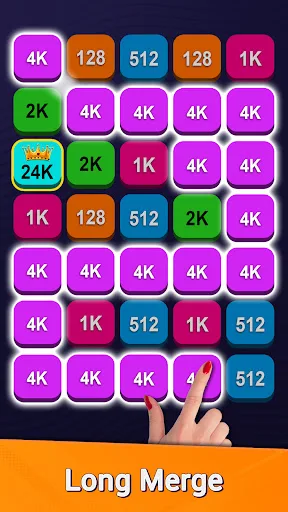 2248 Number Merge Puzzle Game screenshot 3