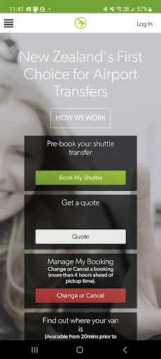 Super Shuttle NZ screenshot 1