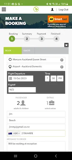 Super Shuttle NZ screenshot 4