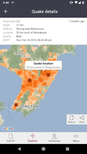 GeoNet screenshot 1