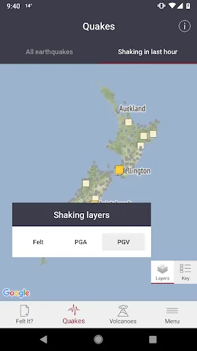 GeoNet screenshot 2