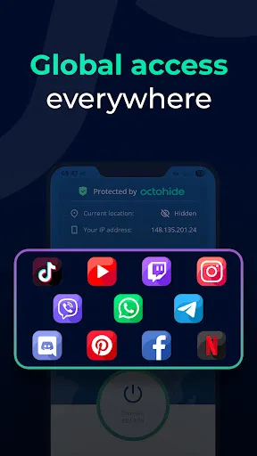 Octohide VPN: Fast & Private screenshot 3