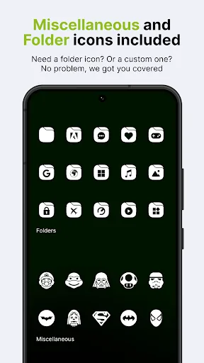 Lena White: Glyph Icon Pack screenshot 5