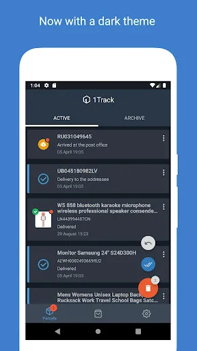 Track your parcels - 1Track screenshot 3