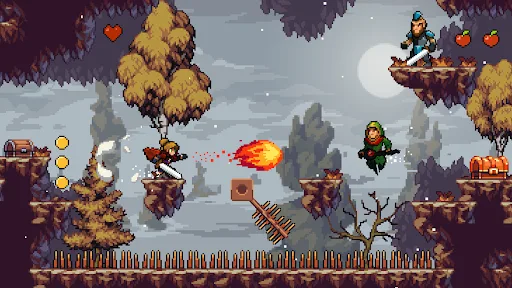 Apple Knight Action Platformer screenshot 2