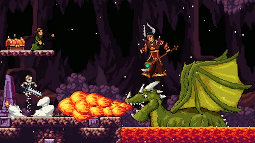 Apple Knight Action Platformer screenshot 3