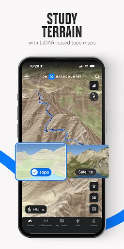 onX Backcountry Trail Maps GPS screenshot 3